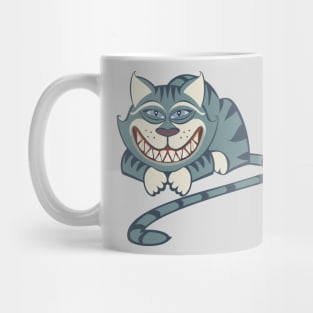 LONG-TAILED CAT WITH TOOTHY SMILE Mug